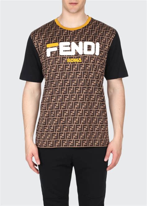 fendi mens tops|fendi graphic tees.